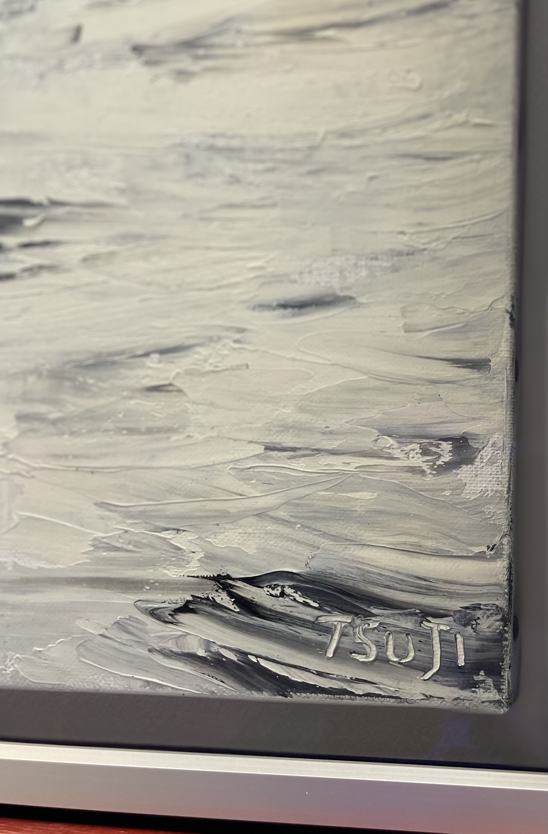 辻仁成さんの油彩芸術を大切に守りたい』 “ノンダメージ額装”という発想